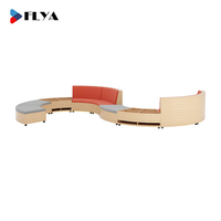 Offre Spéciale design moderne style européen rond espace public sièges de salon d'attente canapé canapé banc rond