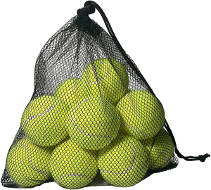 Bán buôn biểu tượng tùy chỉnh quả bóng lớn Dây Kéo Túi nylon lưới Net làm từ bền vật liệu <span class=keywords><strong>Polyester</strong></span> - Product Image 1