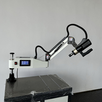 Machine de perçage et de fraisage universelle automatique CNC 220V pour vente directe, modèles M12 M16 M20 M24 M30 M36 M42 M48 avec moteur intégré