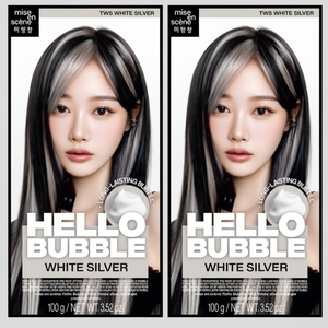 มิส เอน เซน ฮัลโล บับเบิ้ล แฮร์ ไดย์ แพ็คคู่ สีขาวเงิน แบบกึ่งถาวร โปรโมชั่นลดราคา - Product Image 1