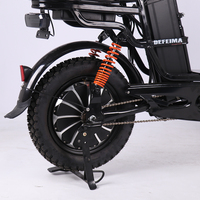 Version améliorée en usine 16*3.0 Monster V3 Pro Plus 60V21Ah 22Ah 30Ah vélo électrique livraison de nourriture vélo électrique 1000W Ebike