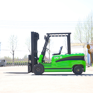 중국산 베스트셀러 3톤 전동 지게차 무료 배송 제공 - Product Image 1