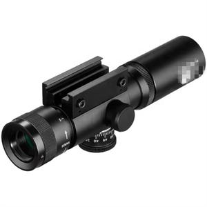 헌팅 4x21 HD 컴팩트 장거리 스코프 레드 레티클 전술 MOLLE 고압 알루미늄 단안경 광학 - Product Image 5