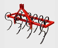 Cultivateur à ressort Classic SC pour le travail du sol / Cultivateur à dents en S de 5 pieds pour tracteur CAT1, attelage à 3 points 25HP+