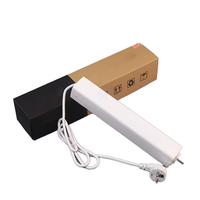 Moteur de rideau intelligent moderne et silencieux de luxe, compatible Wi-Fi et application Tuya, un moteur de haute qualité pour balcons et bureaux