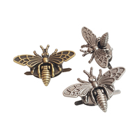 Vente en gros 3D abeille tour serrure en alliage de zinc métal torsion serrure pour sac interrupteur sac accessoires