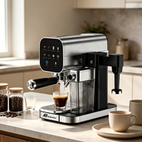 Máquina de Café Espresso Frío Anbolife, Precios de Fábrica al por Mayor, OEM, 20 Bares, Cafetera Eléctrica con Panel Táctil Colorido