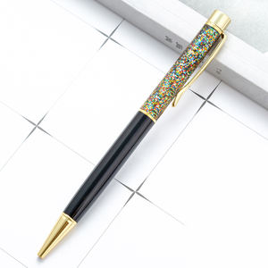 ปากกาลูกลื่นขายส่ง ปากกาลูกลื่นสวยงาม ประดับกลิตเตอร์ คริสตัล ดอกไม้ <span class=keywords><strong>เพชร</strong></span> ปากกาโลหะเปล่า ดีไซน์แฟนซี สำหรับสาวๆ - Product Image 6