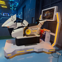 Simulador de Motocicleta de Realidad Virtual Dreamland 9D, Experiencia de Carreras Inmersiva, Máquina de Juego de Carreras VR