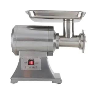 150/250kg/h Large Output New Meat Grinder Stainless Steel Blade Automatic Electronic Meat Grinder 110/220V