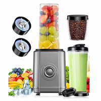 400W 500ml Bouteille de sport Mélangeur de smoothies professionnel pour shakes et smoothies