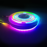 Bande LED COB RGBIC adressable 5V, 160 LED/m, 5mm, fine, couleur de rêve, flexible, pour salle de jeu, rétroéclairage TV