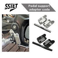 RECHY - Adaptateur de support de pédale pour Surrn Ultra Bee ; Réglable en hauteur, agrandit la zone triangulaire de cyclisme, fabriqué en Chine continentale
