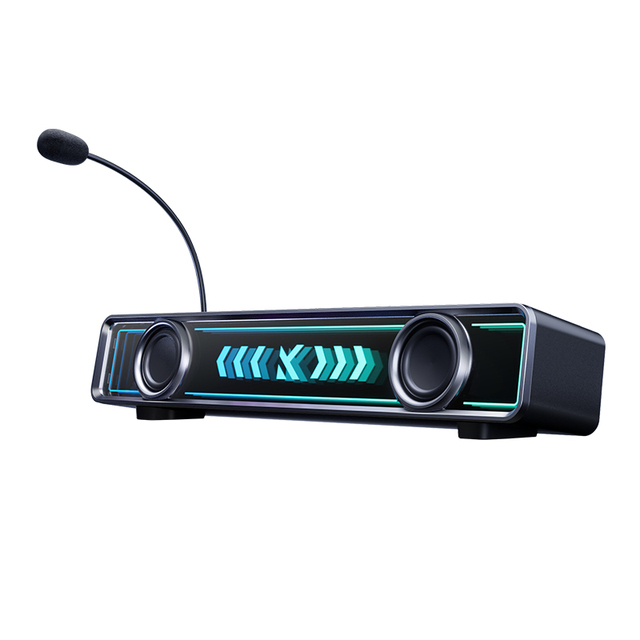MCHOSE K20 Gaming Speaker Desk Set Game Sound Wired Blue Tooth 7.1 Surround Sound Effect Home Desktop Computer Long Speaker