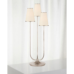 Lampe de table de luxe en marbre blanc avec métal laiton pour hôtel - Product Image 5