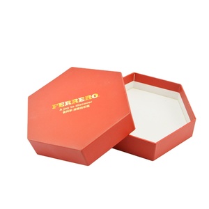 <span class=keywords><strong>Caja</strong></span> de Papel <span class=keywords><strong>Hexagonal</strong></span> para Empaque de Chocolate de Lujo Personalizado - Product Image 1
