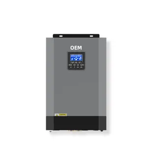 MJOO Solar hybrid inverter with MPPT Pure sine wave output 5.5kw off-grid inverter power charger system