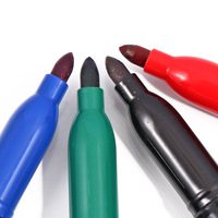 Marqueurs à pointe fine de qualité fiable, couleurs assorties, stylos de marquage de bureau avec pointe fine de 4 mm pour une écriture détaillée et des lignes précises
