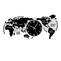 Horloge murale en acrylique 3D de style nordique moderne YZOK Origin Factory, émettant une lumière scintillante, décoration d'horloge à quartz simple et créative
