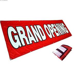 80 vendu 10 acheteurs Shanghai usine prête à expédier énorme vente vinyle bannière-intérieur/extérieur 2X6 pieds-jaune quantité minimale de commande: 1 pcs bannière impression usine - Product Image 6