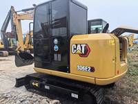 Offre Spéciale – Excavatrice sur Chenilles Compacte Caterpillar 306E2 d'Occasion – Machine de Terrassement Originale des États-Unis – Mini-Excavatrice à Moteur et Engrenages pour la Construction Urbaine