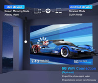 Rigal I21 gros personnalisation sans poussière 1080P Android projecteur Wifi Smart Mini Datashow projecteur scellé pour un usage domestique