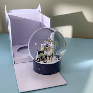 <span class=keywords><strong>Globo</strong></span> di Neve Natalizio di Lusso Personalizzato all'Ingrosso - Sfera d'Acqua in Cristallo ABS e Resina, Ornamento Souvenir Brandizzato per Regalo - Product Image 3