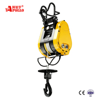 Mini treuil électrique 110V 220V 160kg Treuil à câble portable Grue de suspension Moteur sans balais Levage de construction
