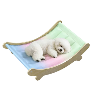 Promo Musim Panas Kasur Pendingin Hewan Peliharaan dari Gel Polimer PVC Tahan Air Bentuk Persegi untuk Kucing dan Anjing Terbuat dari Kayu - Product Image 5