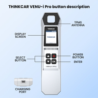 Herramientas de Inspección de Presión de Neumáticos Thinkcar VENU IPRO 2025 Sistema TPMS Lector de Códigos de Coche Herramientas de Programación de Sensores Compatible con 689BT VO7S