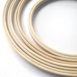 Wholesale Bamboo Embroidery <strong>Wreath</strong> Fan Bamboo Stretch Crafts DIY Handmade Bamboo <strong>Ring</strong> - Product Image 2