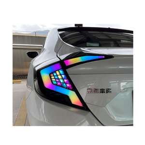Luces Traseras de Coche de Fábrica Zhengwo para <span class=keywords><strong>Honda</strong></span> <span class=keywords><strong>Civic</strong></span> 2016-2021 Lámpara Trasera Personalizada con Función Intermitente Accesorios - Product Image 5