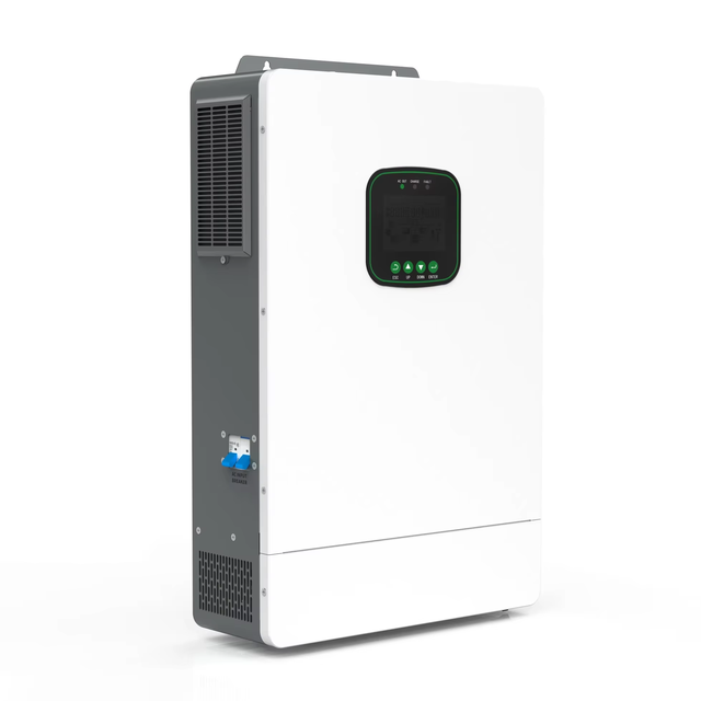 SPI48120V150-500P 6.2kW EU Gauge Three-Phase Off-Grid Hybrid Solar MPPT Lithium Charge Inverter >93% 150A Efficiency 220/230Vac