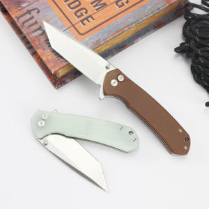 GT-T0033 nuovo coltello da caccia D2 lama G10 manico coltello pieghevole campeggio coltello portatile Tunafire - Product Image 6