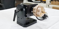 Dispositif rotatif cnc pour bijoux, bague, Laser, marquage, gravure, pièces de Machine à graver, arbre de gabarit rotatif avec moteur pas à pas, vente en gros