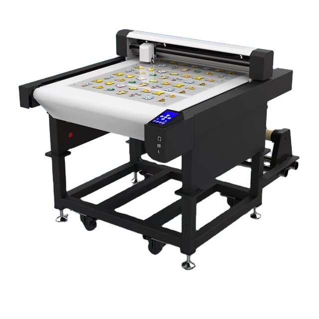 Large Format Paper Flat Bed Cutting Plotter With Signmaster Software Servo