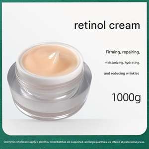 Crème hydratante à la rétinol semi-finie en gros, 1 kg, 5 kg, avec niacinamide, squalane, soin hydratant de la texture de la peau, OEM - Product Image 5