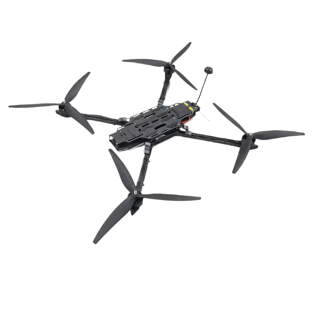 OEM 15 Inch Long Range Fpv with Camera 10kg Payload -20km Flight 30-40 Minutes Time FPV Drone KitFXB