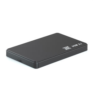 Mobil HDD Kutusu <span class=keywords><strong>2</strong></span>.5 İnç USB3.1 Dizüstü Bilgisayar Katı Hal Mekanik Harici Siyah Plastik Yapıştırıcılı Özel Kalıp Stokta - Product Image 5