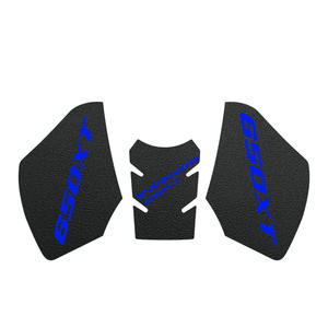 Pour <span class=keywords><strong>SUZUKI</strong></span> VSTROM DL650XT DL <span class=keywords><strong>650</strong></span> XT 2019 <span class=keywords><strong>2020</strong></span> anti-dérapant protecteur réservoir Pad autocollant gaz genouillère Traction côté 3M décalcomanie - Product Image 4