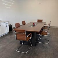 Chaise de réception et de conférence en maille, robuste, avec support lombaire ergonomique, dossier mi-haut, réglable, pour bureau, école, hôtel