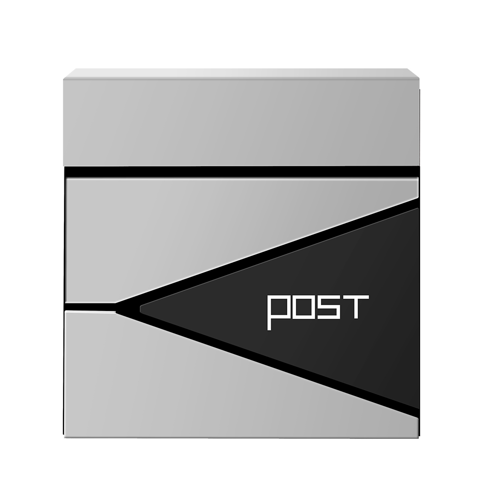 modern outdoor custom mailbox residential mailbox parcel metal wall mounted mail post box mailbox