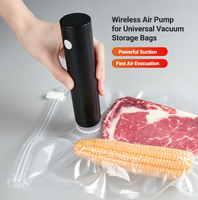 Pompe à vide électrique USB personnalisée avec logo, compatible multi-vannes pour sacs sous vide, OEM ODM, faible MOQ