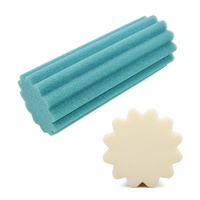 Filtres carrés en mousse de polyuréthane pour Aquarium, éponge réticulée à cellules ouvertes 10 20 30 40 50 60 PPI