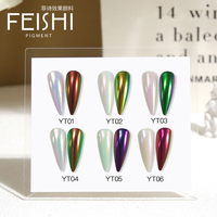 Vente en gros de poudre à ongles liquide Chrome poudre à ongles liquide Gel ongles