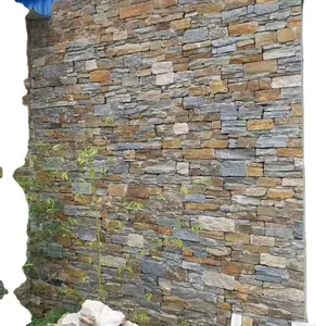 花园家居装饰生锈文化石板砖室内门面砖天然石材马赛克