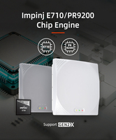 Lecteur RFID UHF intégré longue portée étanche IP67 Vanch pour système de gestion des actifs/entrepôts/bibliothèques/parkings