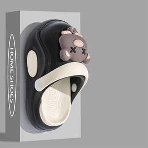 Sandales d'été pour enfants <span class=keywords><strong>EVA</strong></span> <span class=keywords><strong>Little</strong></span> Bear, chaussures à bout ouvert pour garçons et filles, dessin animé, antidérapantes, à semelle épaisse et souple, pour l'intérieur et l'extérieur - Product Image 4