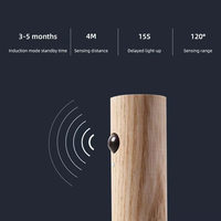 Veilleuse à détecteur de mouvement magnétique sans fil intelligente à LED rechargeable portable murale pour intérieur, escaliers et chambres