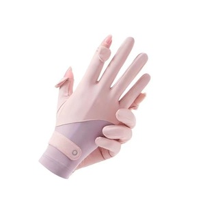 <b>Sunscreen</b> Ice Silk Gloves Summer Thin Breathable UV Protection Outdoor Driving Sport Unisex - Product Image 5